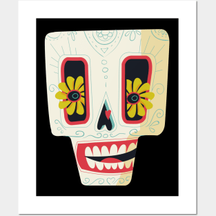 Sugar skull Posters and Art